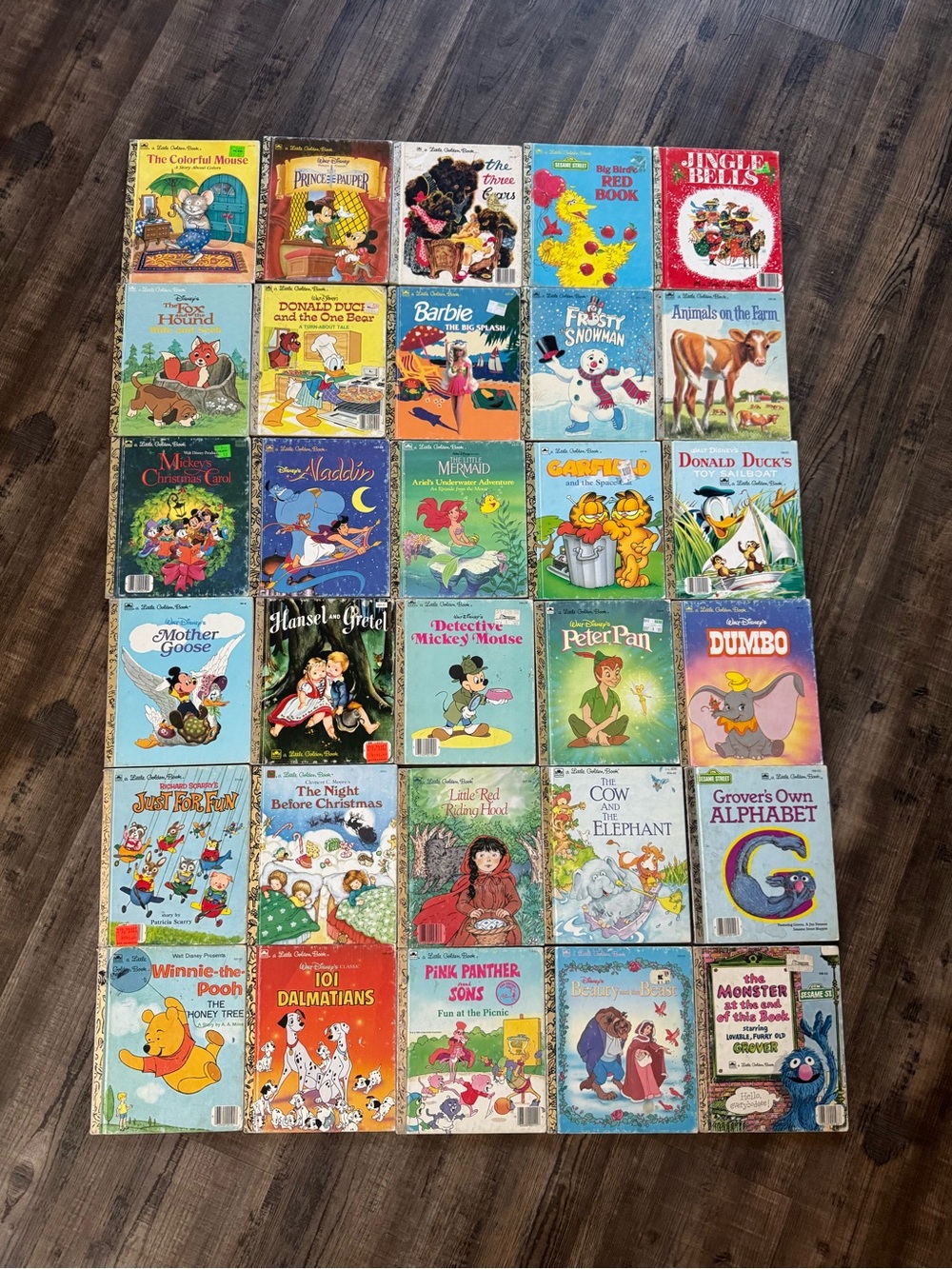 Classic Little Golden Books Collection - Colorful Children's Story Set